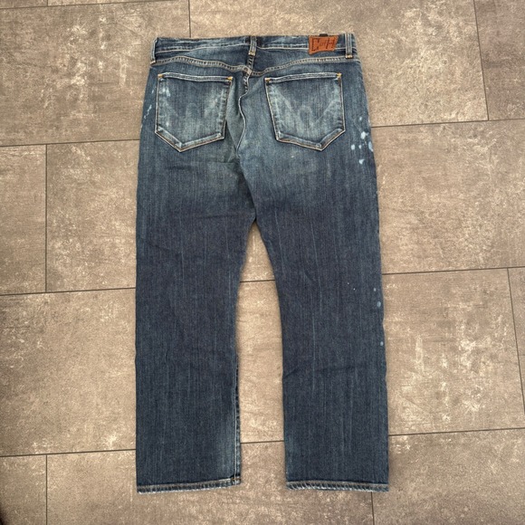 Citizens of Humanity Dylan Jeans‎ Womens 29 Dark Wash Distressed Relaxed Fit - Picture 4 of 8